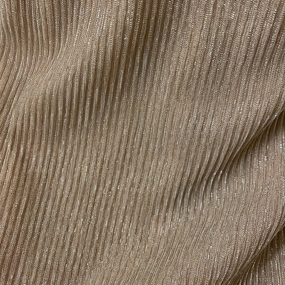 Revolve Superdown Hailee High Slit Maxi Dress in Champagne - Picture 6 of 6